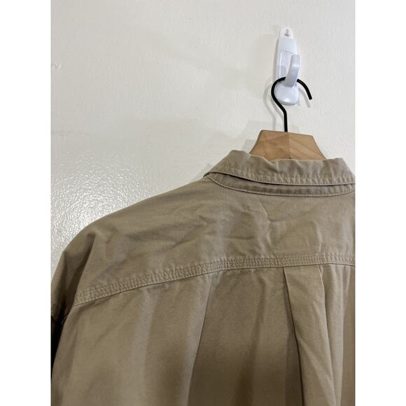 Gorpcore Utility Retro Outdoors Safari Work Button Up Shirt XLT Hunting Dad - Picture 10 of 13